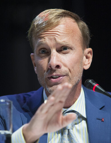 21st International AIDS Conference (AIDS 2016), Durban, South Africa.
Turning the Tide for Adolescent Girls and Young Women: How Realizing Gender Equality and Securing Women’s Human Rights are Essential for Reaching the End of AIDS (TUSY0603)
Mark Dybul, The Global Fund to Fight AIDS, Tuberculosis and Malaria, Switzerland speaks, 19 July, 2016.
Photo©International AIDS Society/Rogan Ward