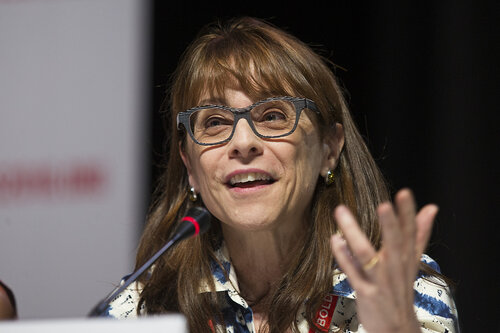 21st International AIDS Conference (AIDS 2016), Durban, South Africa.
Turning the Tide for Adolescent Girls and Young Women: How Realizing Gender Equality and Securing Women’s Human Rights are Essential for Reaching the End of AIDS (TUSY0603)
Françoise Girard, International Women’s Health Coalition, United States speaks
, 19 July, 2016.
Photo©International AIDS Society/Rogan Ward