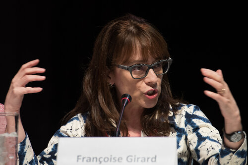 21st International AIDS Conference (AIDS 2016), Durban, South Africa. Photo shows: Turning the Tide for Adolescent Girls and Young Women: How Realizing Gender Equality and Securing Women’s Human Rights are Essential for Reaching the End of AIDS. Speaker: Francoise Girard. Photo©International AIDS Society/Marcus Rose