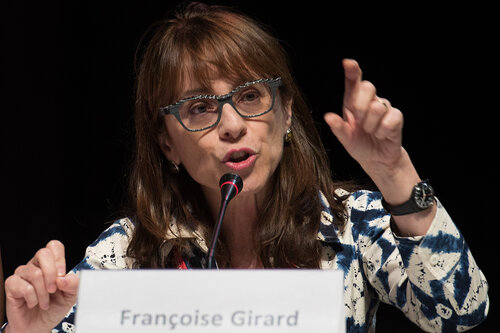 21st International AIDS Conference (AIDS 2016), Durban, South Africa. Photo shows: Turning the Tide for Adolescent Girls and Young Women: How Realizing Gender Equality and Securing Women’s Human Rights are Essential for Reaching the End of AIDS. Speaker: Francoise Girard. Photo©International AIDS Society/Marcus Rose