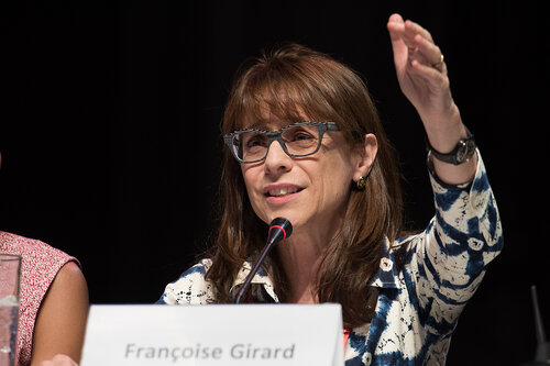 21st International AIDS Conference (AIDS 2016), Durban, South Africa. Photo shows: Turning the Tide for Adolescent Girls and Young Women: How Realizing Gender Equality and Securing Women’s Human Rights are Essential for Reaching the End of AIDS. Speaker: Francoise Girard. Photo©International AIDS Society/Marcus Rose