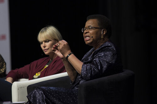 21st International AIDS Conference (AIDS 2016), Durban, South Africa.
What a Girl Wants: Sexual and Reproductive Health and Rights, Treatment Access and Gender Equality (TUSS01)
Graça Machel, Graça Machel Trust, Mozambique, 19 July, 2016.
Photo©International AIDS Society/Rogan Ward
