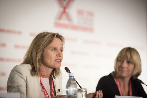 21st International AIDS Conference (AIDS 2016), Durban, South Africa.
Photo shows the official HIV Cure Research Press Conference.
Photo©International AIDS Society/Steve Forrest/Workers' Photos