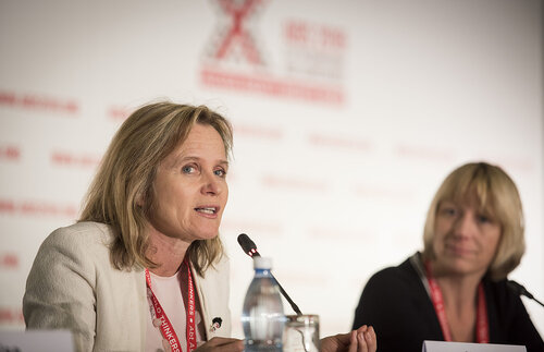 21st International AIDS Conference (AIDS 2016), Durban, South Africa.
Photo shows the official HIV Cure Research Press Conference.
Photo©International AIDS Society/Steve Forrest/Workers' Photos