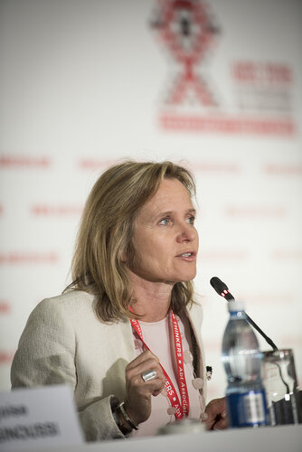 21st International AIDS Conference (AIDS 2016), Durban, South Africa.
Photo shows the official HIV Cure Research Press Conference.
Photo©International AIDS Society/Steve Forrest/Workers' Photos