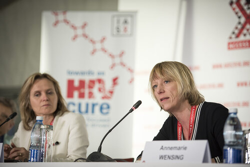 21st International AIDS Conference (AIDS 2016), Durban, South Africa.
Photo shows the official HIV Cure Research Press Conference.
Photo©International AIDS Society/Steve Forrest/Workers' Photos