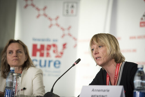 21st International AIDS Conference (AIDS 2016), Durban, South Africa.
Photo shows the official HIV Cure Research Press Conference.
Photo©International AIDS Society/Steve Forrest/Workers' Photos