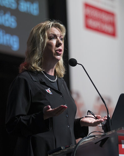 21st International AIDS Conference (AIDS 2016), Durban, South Africa.
Where are we now? (TUPL02). Steffanie A. Strathdee, University of California San Diego, United States speaks, 19 July, 2016.
Photo©International AIDS Society/Rogan Ward