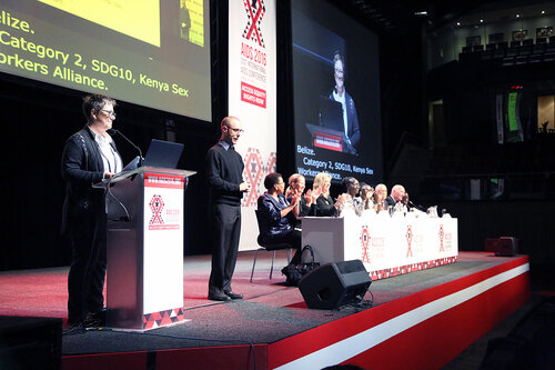 21st International AIDS Conference (AIDS 2016), Durban, South Africa.
Tuesday 19th July 2016, VENUE : Durban ICC Session Hall 1
Tuesday Plenary

Photo©International AIDS Society/Abhi Indrarajan