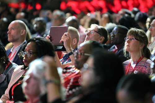21st International AIDS Conference (AIDS 2016), Durban, South Africa.
Tuesday 19th July 2016, VENUE : Durban ICC Session Hall 1
Tuesday Plenary

Photo©International AIDS Society/Abhi Indrarajan