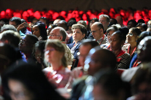 21st International AIDS Conference (AIDS 2016), Durban, South Africa.
Tuesday 19th July 2016, VENUE : Durban ICC Session Hall 1
Tuesday Plenary

Photo©International AIDS Society/Abhi Indrarajan
