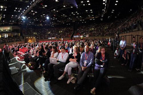 21st International AIDS Conference (AIDS 2016), Durban, South Africa.
Tuesday 19th July 2016, VENUE : Durban ICC Session Hall 1
Tuesday Plenary

Photo©International AIDS Society/Abhi Indrarajan