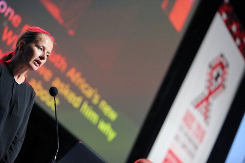 21st International AIDS Conference (AIDS 2016), Durban, South Africa.
Tuesday 19th July 2016, VENUE : Durban ICC Session Room 1
Tuesday Plenary
Speaker : Princess Mabel of Orange-Nassau 
Photo©International AIDS Society/Abhi Indrarajan