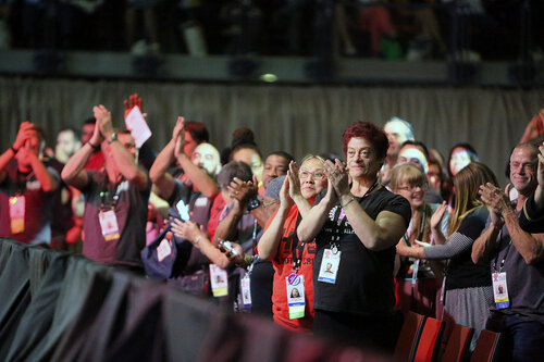 21st International AIDS Conference (AIDS 2016), Durban, South Africa.
Tuesday 19th July 2016, VENUE : Durban ICC Session Hall 1
Tuesday Plenary

Photo©International AIDS Society/Abhi Indrarajan