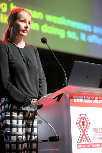 21st International AIDS Conference (AIDS 2016), Durban, South Africa.
Tuesday 19th July 2016, VENUE : Durban ICC Session Room 1
Tuesday Plenary
Speaker : Princess Mabel of Orange-Nassau 
Photo©International AIDS Society/Abhi Indrarajan