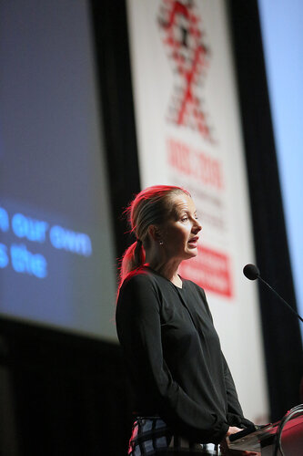 21st International AIDS Conference (AIDS 2016), Durban, South Africa.
Tuesday 19th July 2016, VENUE : Durban ICC Session Room 1
Tuesday Plenary
Speaker : Princess Mabel of Orange-Nassau 
Photo©International AIDS Society/Abhi Indrarajan