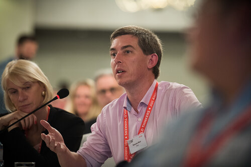 21st International AIDS Conference (AIDS 2016), Durban, South Africa. Photo shows: ILF Thematic Roundtable on HIV diagnostics: Addressing challenges of EID and POC diagnostics. Photo©International AIDS Society/Marcus Rose