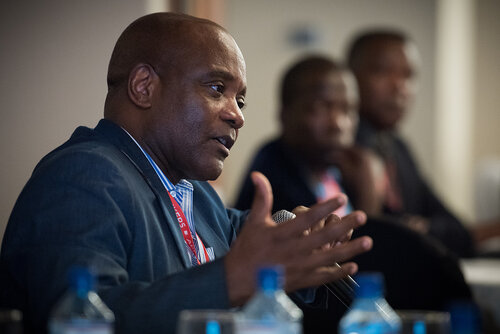 21st International AIDS Conference (AIDS 2016), Durban, South Africa. Photo shows: ILF Thematic Roundtable on HIV diagnostics: Addressing challenges of EID and POC diagnostics. Photo©International AIDS Society/Marcus Rose