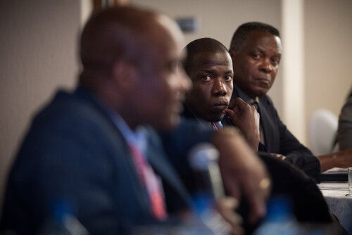 21st International AIDS Conference (AIDS 2016), Durban, South Africa. Photo shows: ILF Thematic Roundtable on HIV diagnostics: Addressing challenges of EID and POC diagnostics. Photo©International AIDS Society/Marcus Rose