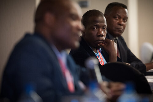 21st International AIDS Conference (AIDS 2016), Durban, South Africa. Photo shows: ILF Thematic Roundtable on HIV diagnostics: Addressing challenges of EID and POC diagnostics. Photo©International AIDS Society/Marcus Rose