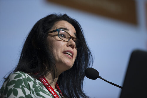 21st International AIDS Conference (AIDS 2016), Durban, South Africa.
Progress in HIV Vaccines and the Road to the Clinic (TUSY0303) 
Wendy Anne Burgers, University of Cape Town, South Africa  speaks, 19 July, 2016.
Photo©International AIDS Society/Rogan Ward