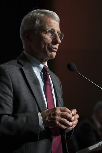 21st International AIDS Conference (AIDS 2016), Durban, South Africa.
Progress in HIV Vaccines and the Road to the Clinic (TUSY0303).
Anthony Fauci, National Institutes of Health (NIH), United States speaks, 19 July, 2016.
Photo©International AIDS Society/Rogan Ward