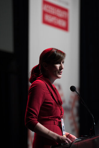 21st International AIDS Conference (AIDS 2016), Durban, South Africa. Photo shows: TUSY01. Doing the Right Things in the Right Ways. Krista Lauer. Photo©International AIDS Society/Marcus Rose