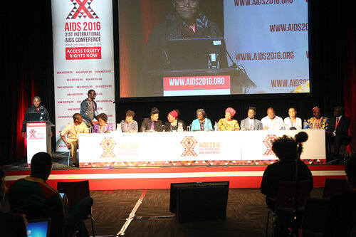 21st International AIDS Conference (AIDS 2016), Durban, South Africa.
THSA06 Moving from Silos to Solidarity
Thursday 21 July : Venue -Session Room 7
Panel of Speakers
Photo©International AIDS Society/Abhi Indrarajan