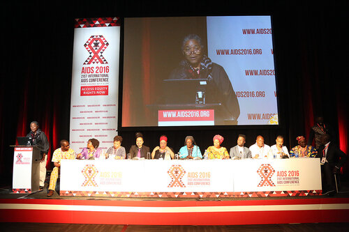 21st International AIDS Conference (AIDS 2016), Durban, South Africa.
THSA06 Moving from Silos to Solidarity
Thursday 21 July : Venue -Session Room 7
Panel of Speakers
Photo©International AIDS Society/Abhi Indrarajan