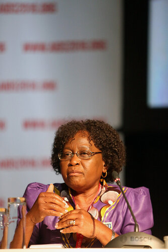 21st International AIDS Conference (AIDS 2016), Durban, South Africa.
THSA06 Moving from Silos to Solidarity
Thursday 21 July : Venue -Session Room 7
Co-Chair : Olive Shisana
Photo©International AIDS Society/Abhi Indrarajan
