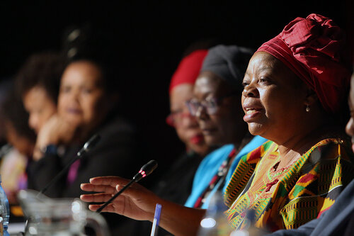 21st International AIDS Conference (AIDS 2016), Durban, South Africa.
THSA06 Moving from Silos to Solidarity
Thursday 21 July : Venue -Session Room 7
Prof. Sheila Tlou
Photo©International AIDS Society/Abhi Indrarajan