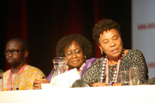 21st International AIDS Conference (AIDS 2016), Durban, South Africa.
THSA06 Moving from Silos to Solidarity
Thursday 21 July : Venue -Session Room 7
US Congresswoman : Barbara Lee
Photo©International AIDS Society/Abhi Indrarajan