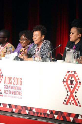 21st International AIDS Conference (AIDS 2016), Durban, South Africa.
THSA06 Moving from Silos to Solidarity
Thursday 21 July : Venue -Session Room 7
US Congresswoman : Barbara Lee
Photo©International AIDS Society/Abhi Indrarajan