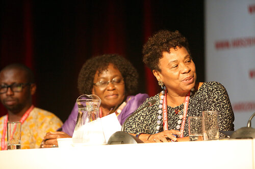 21st International AIDS Conference (AIDS 2016), Durban, South Africa.
THSA06 Moving from Silos to Solidarity
Thursday 21 July : Venue -Session Room 7
US Congresswoman : Barbara Lee
Photo©International AIDS Society/Abhi Indrarajan