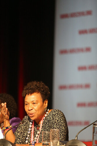 21st International AIDS Conference (AIDS 2016), Durban, South Africa.
THSA06 Moving from Silos to Solidarity
Thursday 21 July : Venue -Session Room 7
US Congresswoman : Barbara Lee
Photo©International AIDS Society/Abhi Indrarajan