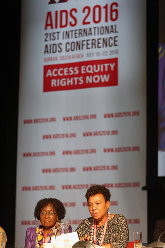 21st International AIDS Conference (AIDS 2016), Durban, South Africa.
THSA06 Moving from Silos to Solidarity
Thursday 21 July : Venue -Session Room 7
US Congresswoman : Barbara Lee
Photo©International AIDS Society/Abhi Indrarajan