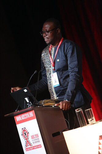 21st International AIDS Conference (AIDS 2016), Durban, South Africa.
THSA06 Moving from Silos to Solidarity
Thursday 21 July : Venue -Session Room 7
Society for AIDS in Africa Program : Gordon Tambro
Photo©International AIDS Society/Abhi Indrarajan
