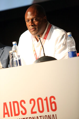 21st International AIDS Conference (AIDS 2016), Durban, South Africa.
THSA06 Moving from Silos to Solidarity
Thursday 21 July : Venue -Session Room 7
Gilead Sciences, Inc, Senior Director Community Engagement : Douglas Brooks 
Photo©International AIDS Society/Abhi Indrarajan
