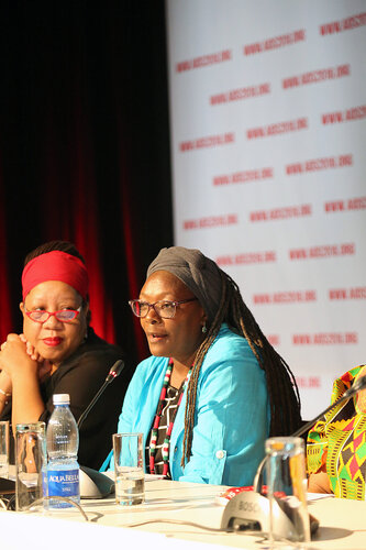 21st International AIDS Conference (AIDS 2016), Durban, South Africa.
THSA06 Moving from Silos to Solidarity
Thursday 21 July : Venue -Session Room 7
African Black Diaspora Global Network Manager : Kwaku Adomako
Photo©International AIDS Society/Abhi Indrarajan