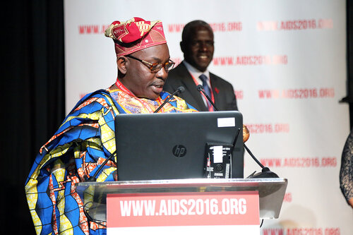 21st International AIDS Conference (AIDS 2016), Durban, South Africa.
THSA06 Moving from Silos to Solidarity
Thursday 21 July : Venue -Session Room 7
Barbara Lee Getting ready to recieve the award
Photo©International AIDS Society/Abhi Indrarajan