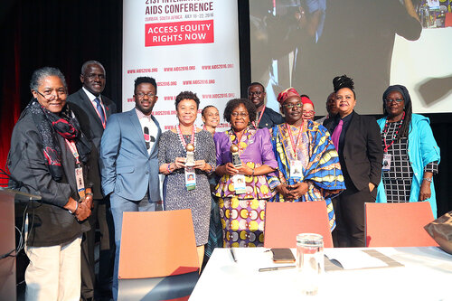 21st International AIDS Conference (AIDS 2016), Durban, South Africa.
THSA06 Moving from Silos to Solidarity
Thursday 21 July : Venue -Session Room 7
The Panel
Photo©International AIDS Society/Abhi Indrarajan