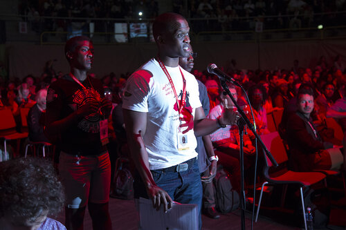 21st International AIDS Conference (AIDS 2016), Durban, South Africa.
Special Session (THSS01)
Ending AIDS with the Voices of the Youth: How Stigma and Discrimination Affect Key Populations
 , 21 July, 2016.
Photo©International AIDS Society/Rogan Ward