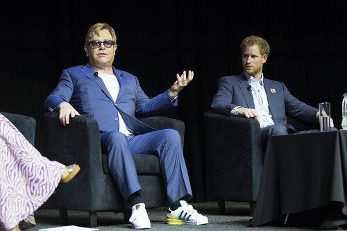 21st International AIDS Conference (AIDS 2016), Durban, South Africa.
Special Session (THSS01)
Ending AIDS with the Voices of the Youth: How Stigma and Discrimination Affect Key Populations
Elton John and HRH Prince Harry, 21 July, 2016.
Photo©International AIDS Society/Rogan Ward