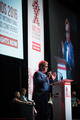 21st International AIDS Conference (AIDS 2016), Durban, South Africa. Photo shows: Ending AIDS with the Voices of Youth. Special Session. Photo©International AIDS Society/Marcus Rose