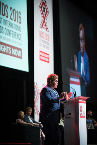 21st International AIDS Conference (AIDS 2016), Durban, South Africa. Photo shows: Ending AIDS with the Voices of Youth. Special Session. Photo©International AIDS Society/Marcus Rose
