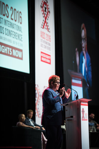 21st International AIDS Conference (AIDS 2016), Durban, South Africa. Photo shows: Ending AIDS with the Voices of Youth. Special Session. Photo©International AIDS Society/Marcus Rose