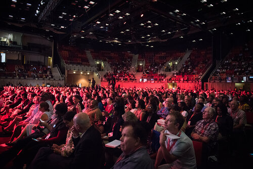 21st International AIDS Conference (AIDS 2016), Durban, South Africa. Photo shows: Ending AIDS with the Voices of Youth. Special Session. Photo©International AIDS Society/Marcus Rose