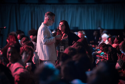 21st International AIDS Conference (AIDS 2016), Durban, South Africa. Photo shows: Plenary Session. What are the key barriers?Photo©International AIDS Society/Marcus Rose