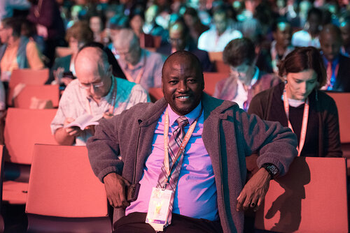 21st International AIDS Conference (AIDS 2016), Durban, South Africa. Photo shows: Plenary Session. What are the key barriers?Photo©International AIDS Society/Marcus Rose