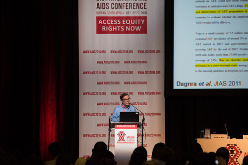 21st International AIDS Conference (AIDS 2016), Durban, South Africa. Photo shows: How to Write and Submit a Research Manuscript: "Publish or Perish". Mark Wainberg. Photo©International AIDS Society/Marcus Rose
